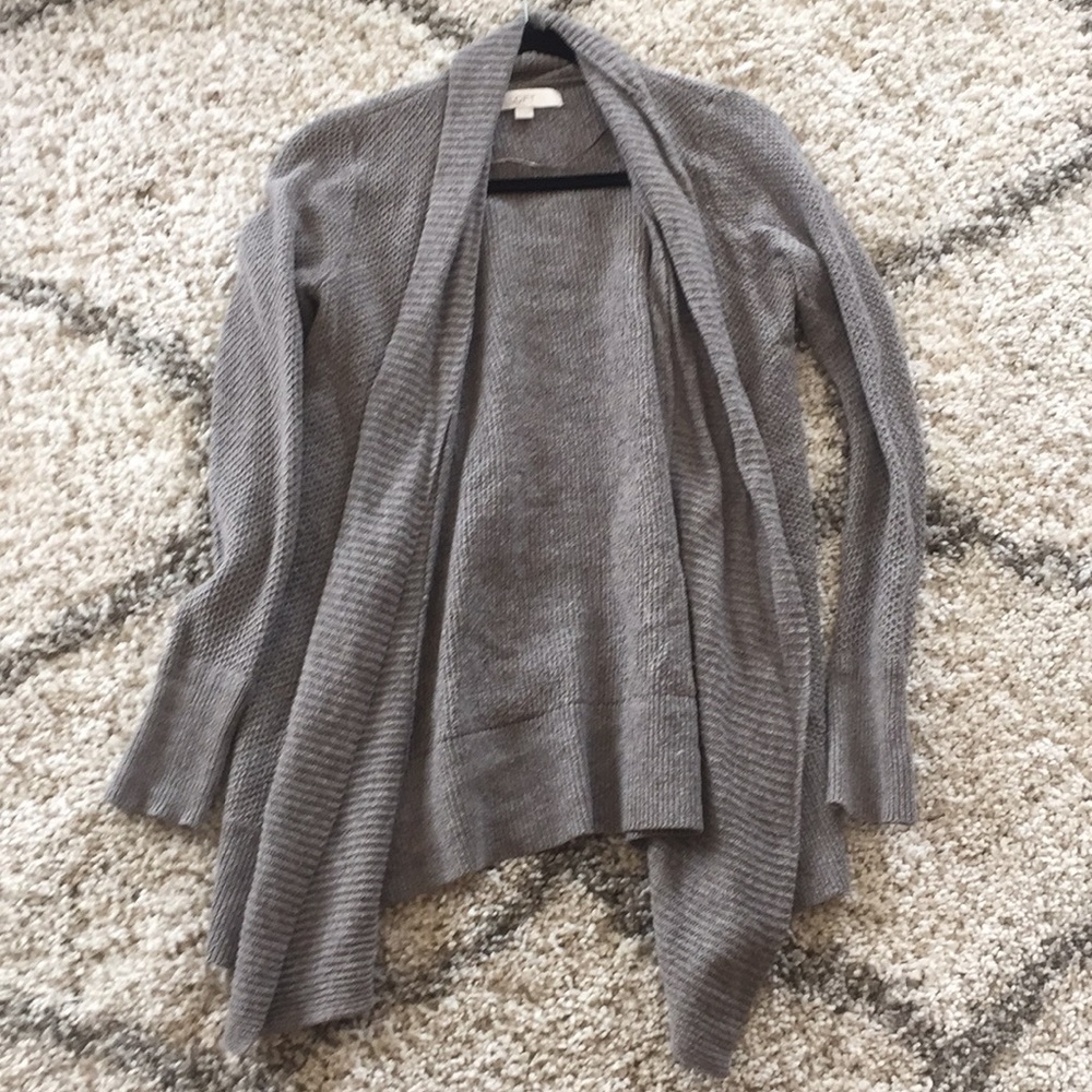 The Loft Size S Gray Cardigan
